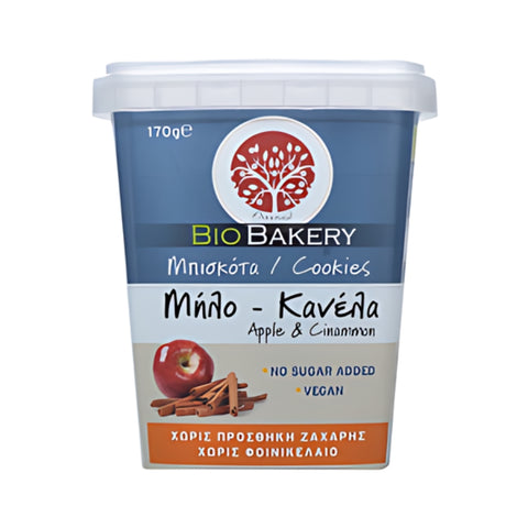 Oikopal Био бисквити с ябълка и канела 170 гр.