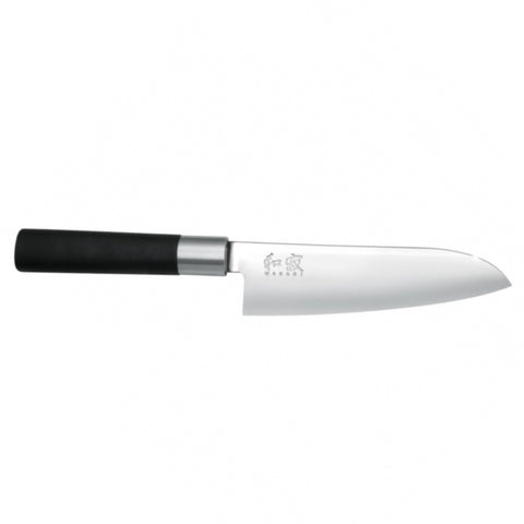 KAI 6716S Кухненски нож SANTOKU Wasabi Black 16,5 см