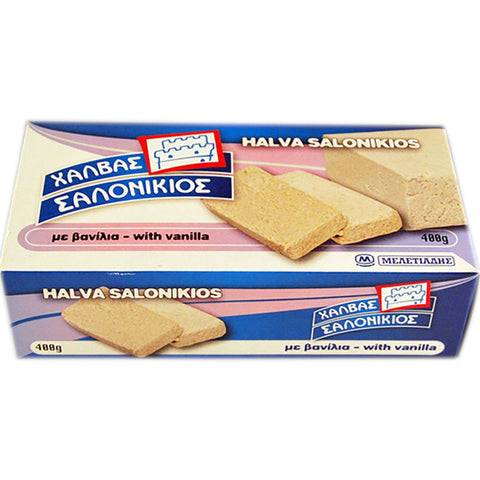 MELETIADIS Солунска Халва Ванилия 400 гр.
