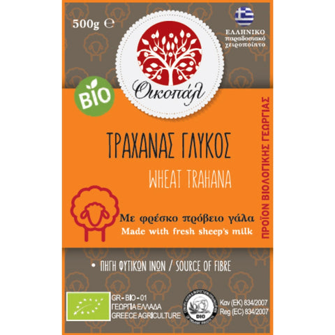 Oikopal Био пшенична трахана 500 гр.