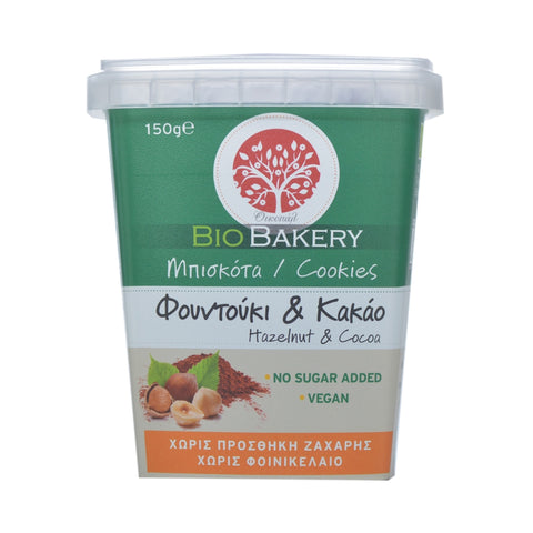 Oikopal Био бисквити с лешник и какао 150 гр.