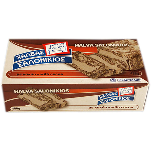 MELETIADIS Солунска Халва Какао 400 гр.