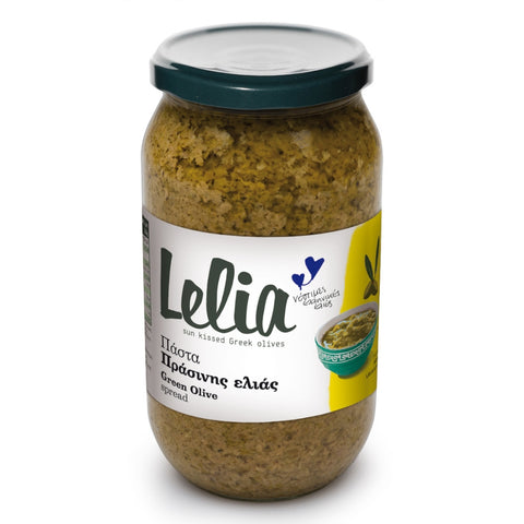 LELIA Маслинова паста от зелени маслини 1 кг.
