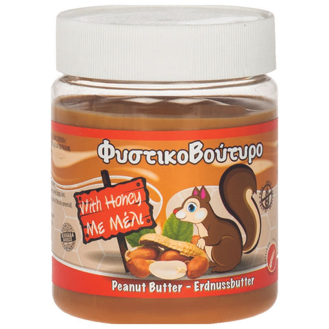 MELETIADIS Фъстъчено Масло с Мед 350 гр.
