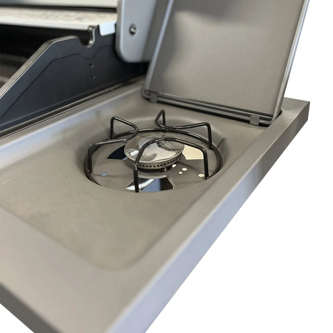 Газово барбекю GS GRILL ELITE 3+1 INOX – 11,5 kW