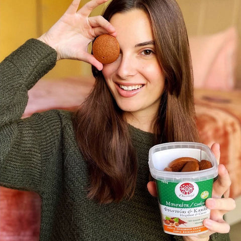 Oikopal Био бисквити с лешник и какао 150 гр.