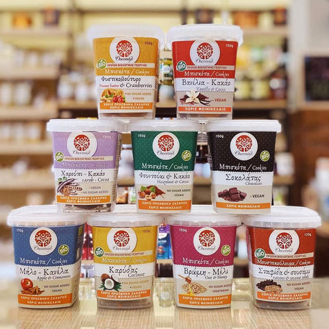 Oikopal Био бисквити с лешник и какао 150 гр.