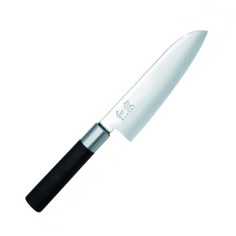 KAI 6716S Кухненски нож SANTOKU Wasabi Black 16,5 см