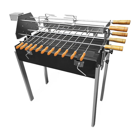 Скара на дървени въглища от неръждаема стомана Prosteel Кипър BBQ