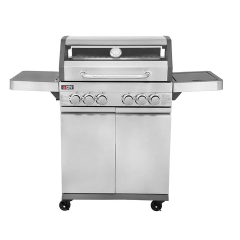 ГАЗОВО БАРБЕКЮ GS GRILL VIEW 4+1+1 НЕРЪЖДАЕМА СТОМАНА – 18kW