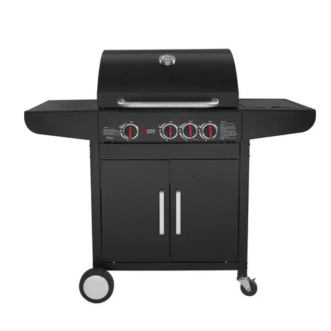 Газово барбекю GS Grill Lux 3+1 Чугун – 11.5 kW