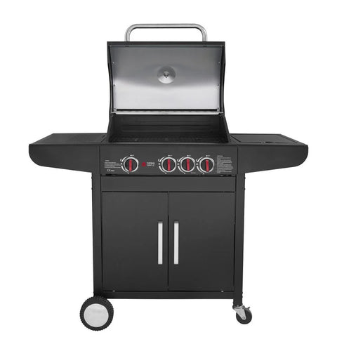 Газово барбекю GS Grill Lux 3+1 Чугун – 11.5 kW